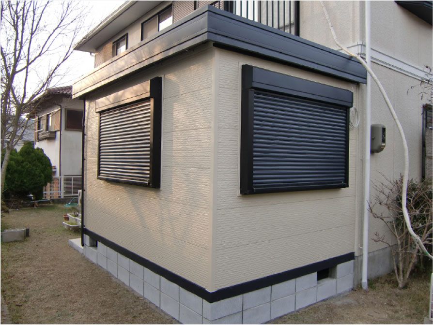 現地組立式パネルハウス