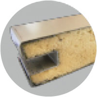 断熱ウレタンパネルを採用！