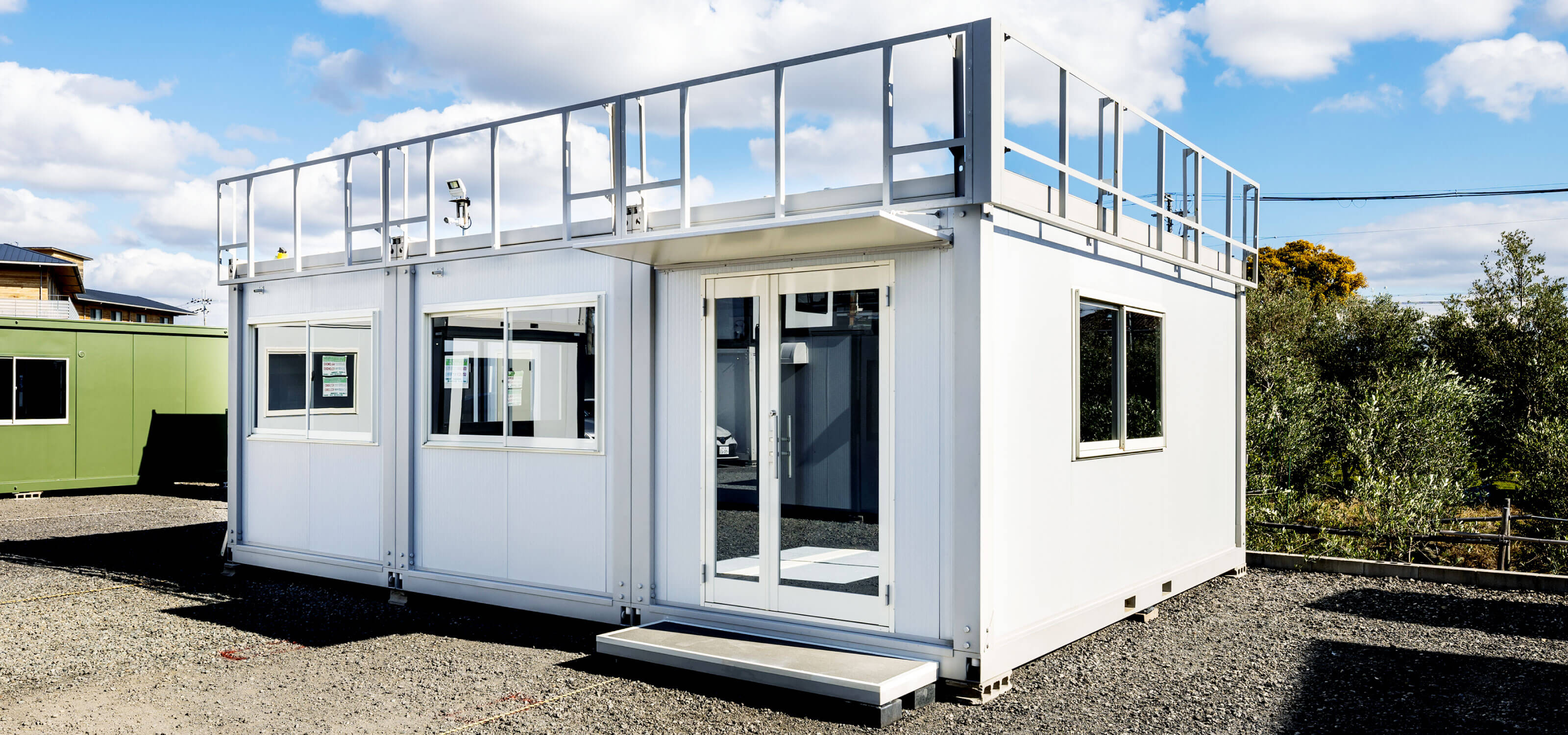 プレハブをレンタルする